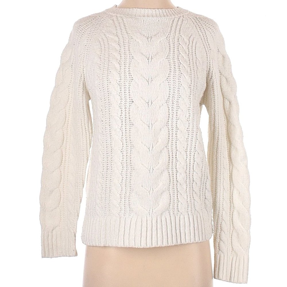 Rachel Zoe Pullover Knit Cream Sweater *So Soft* *Great Condition*